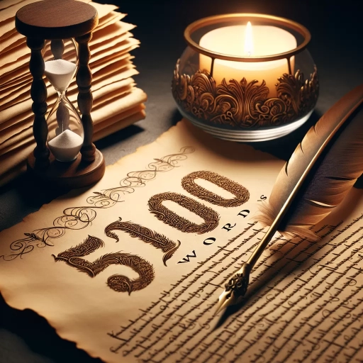 how long is 500 words