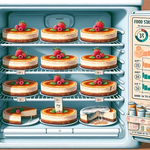 how long is cheesecake good for in the fridge