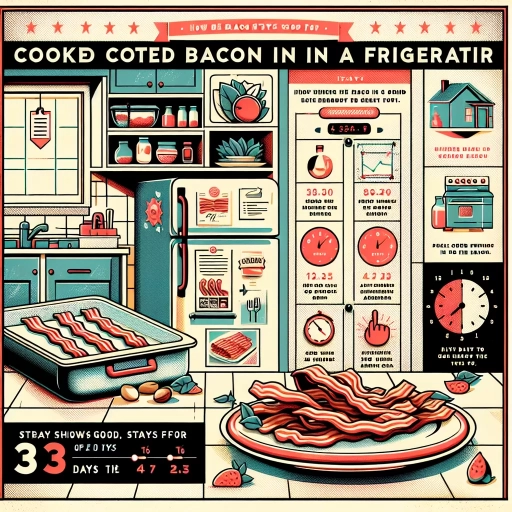 how long is cooked bacon good for in the fridge