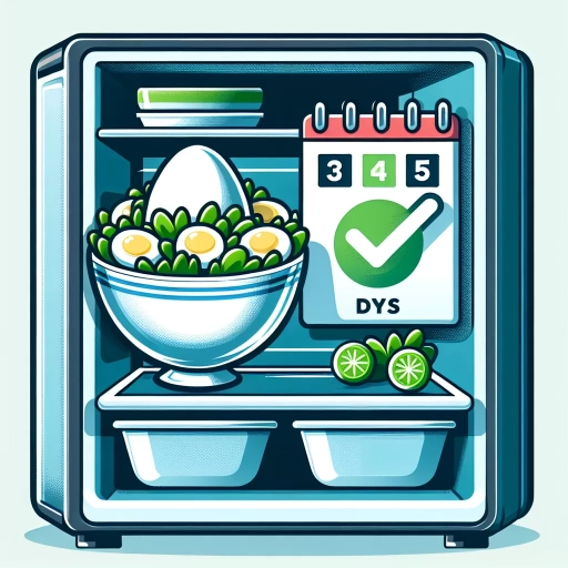 how long is egg salad good for in the fridge