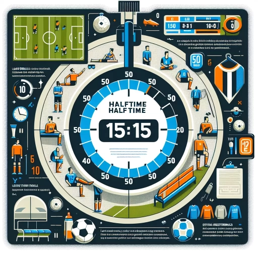 how long is halftime in soccer