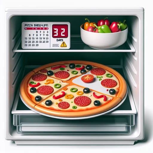 how long is pizza good in the fridge