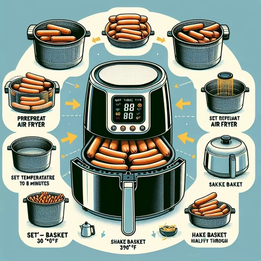 how long to cook hot dogs in air fryer