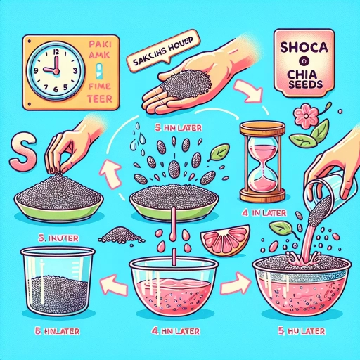 how long to soak chia seeds