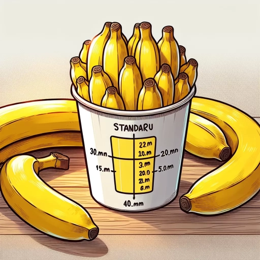 how many bananas in 1 cup