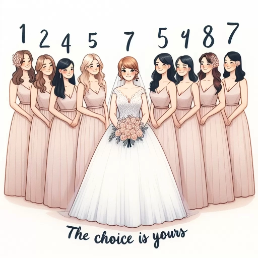 how many bridesmaids should you have