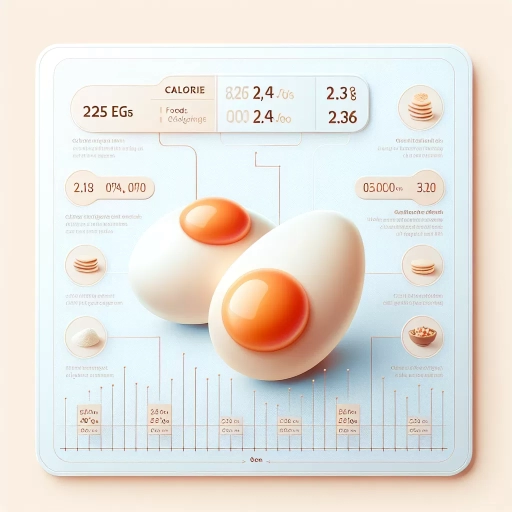 how many calories in 2 eggs