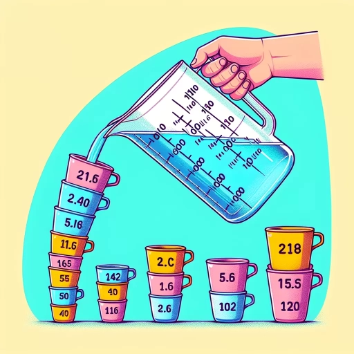 how many cups in one litre