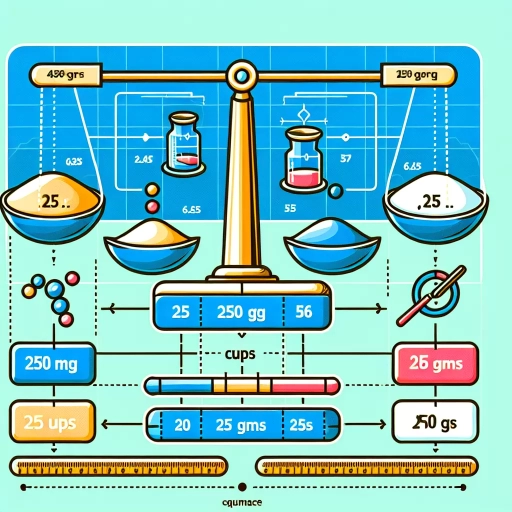 how many cups is 250 grams