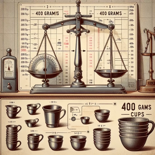 how many cups is 400 grams