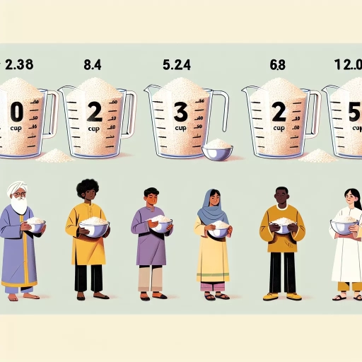how many cups of rice per person