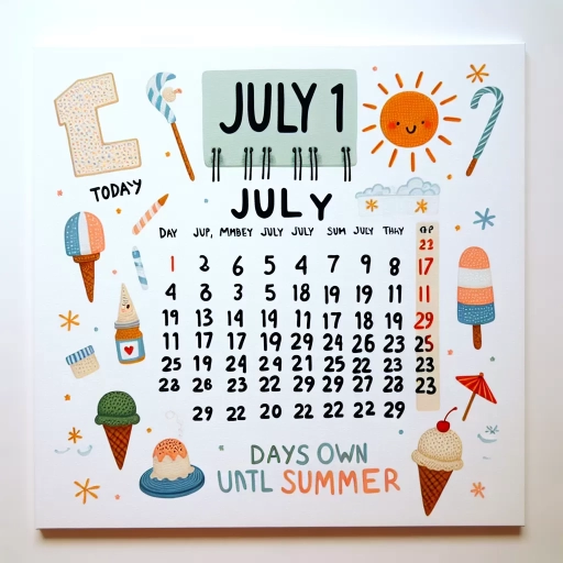 how many days until july 1