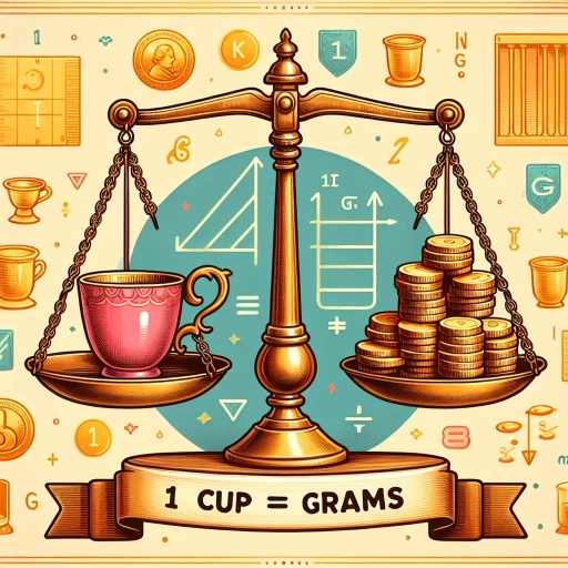 how many grams is a cup
