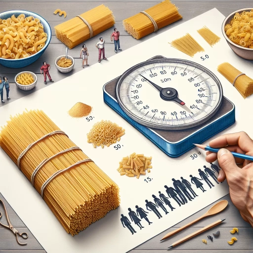 how many grams of pasta per person
