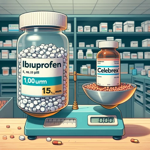 how many ibuprofen equal one celebrex