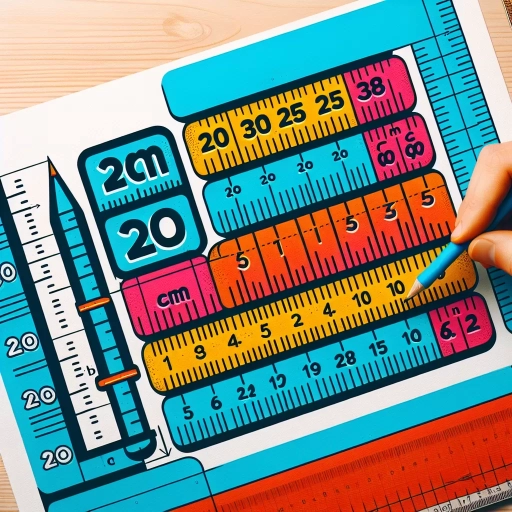 how many inches is 20 cm