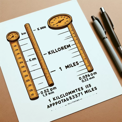 how many kilometres in a mile
