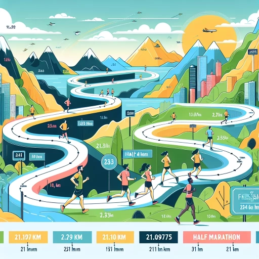 how many km is a half marathon