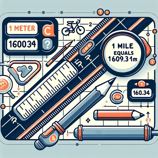 how many meters in a mile
