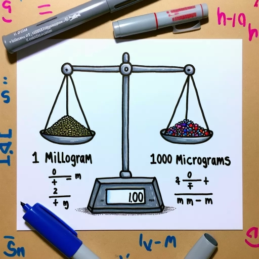 how many micrograms in a milligram