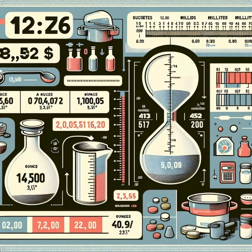 how many milliliters in an ounce