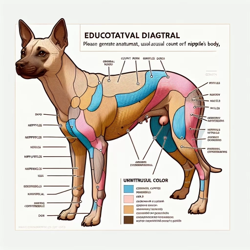 how many nipples do dogs have
