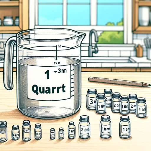 how many oz in a quart