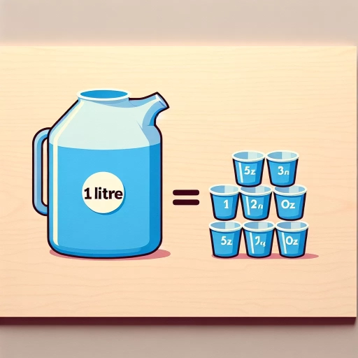 how many oz is 1 litre