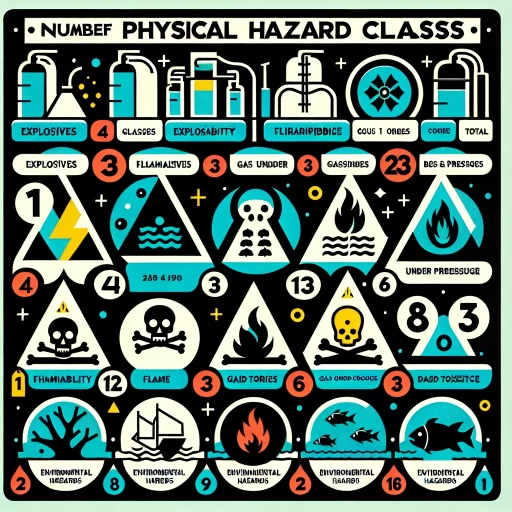 how many physical hazard classes are there