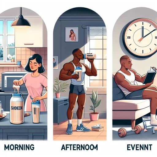 how many protein shakes in a day
