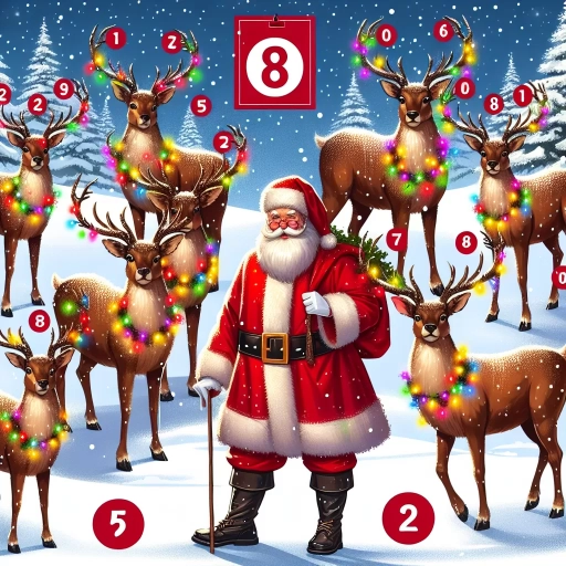 how many reindeer does santa have