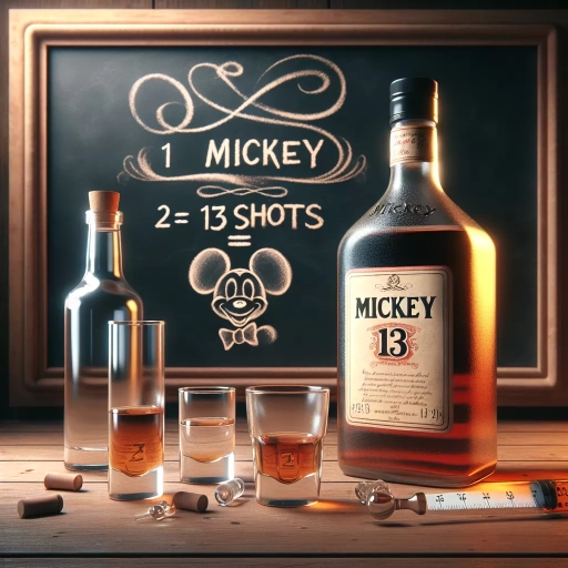 how many shots in a mickey