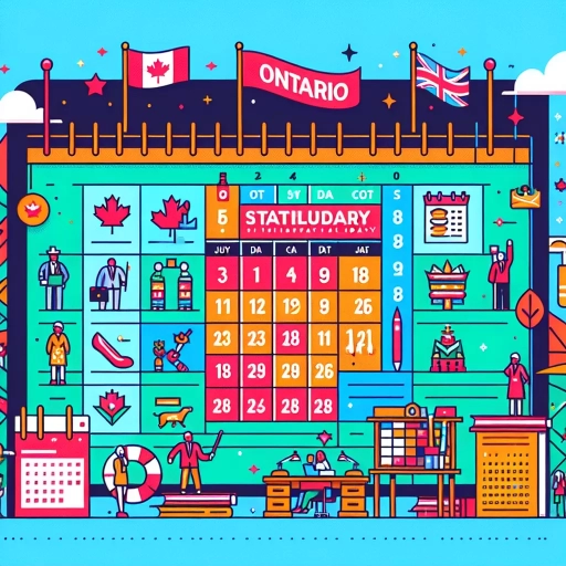 how many stat holidays in ontario