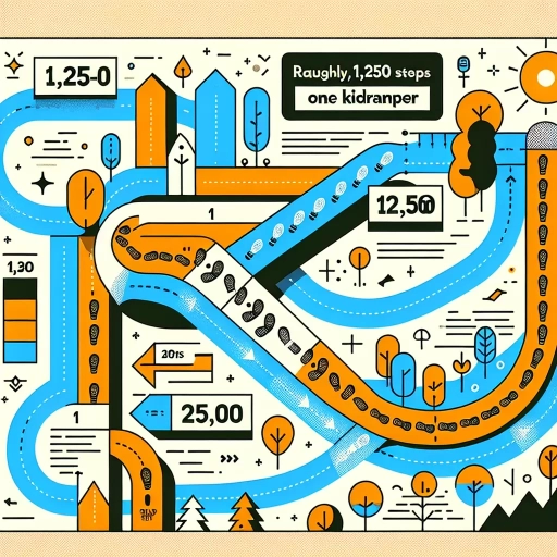 how many steps in a kilometer