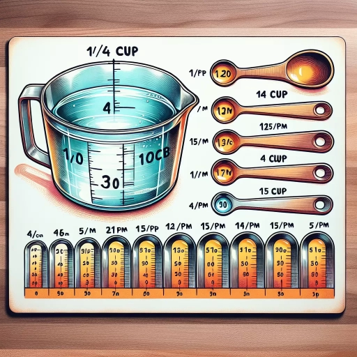 how many tablespoons is 1/4 cup