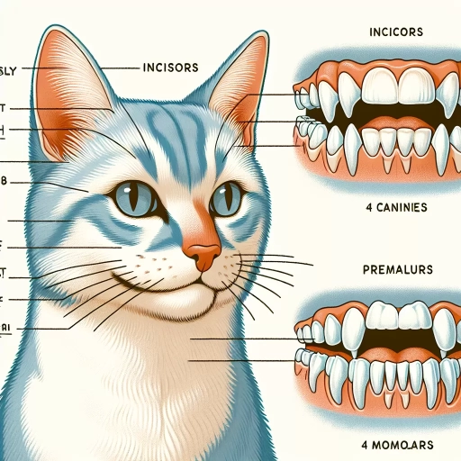 how many teeth do cats have