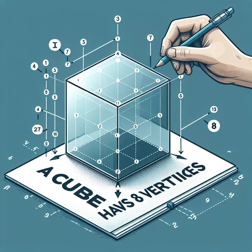 how many vertices does a cube have