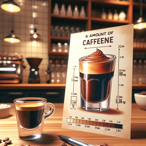 how much caffeine in a shot of espresso
