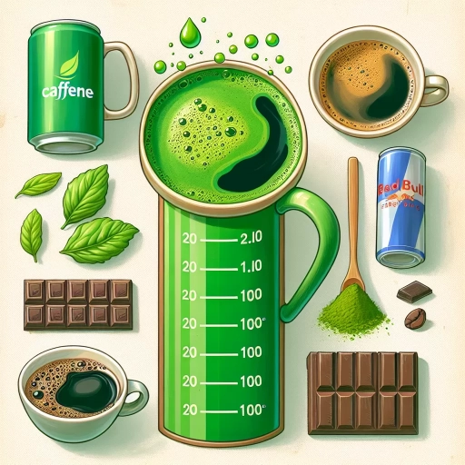how much caffeine in matcha
