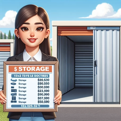 how much does a 10x25 storage unit cost