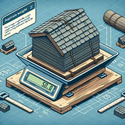how much does a bundle of shingles weigh