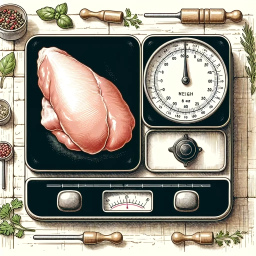 how much does a chicken breast weigh