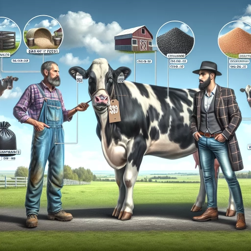 how much does a cow cost