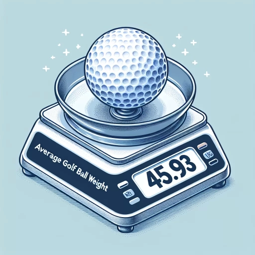 how much does a golf ball weigh