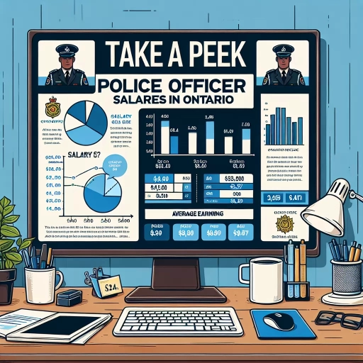 how much does a police officer make in ontario