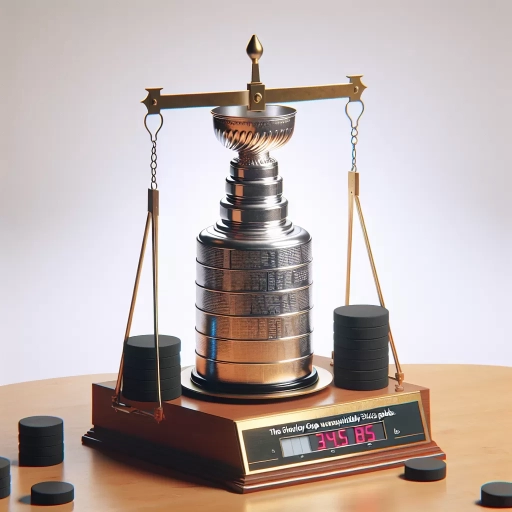 how much does the stanley cup weigh