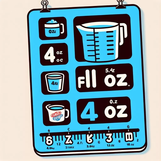 how much is 4 oz in cups