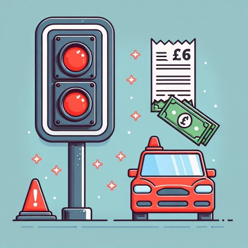 how much is a red light camera ticket