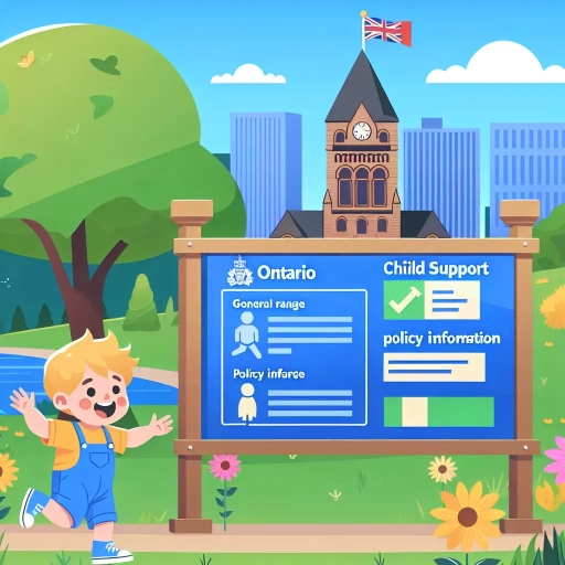 how much is child support in ontario