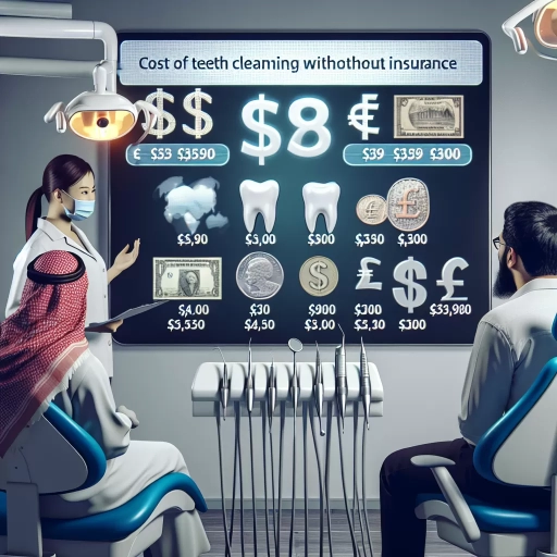 how much is teeth cleaning without insurance
